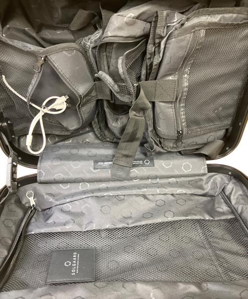 SOLGAARD（ソルガード）SOLGAARD (ソルガード) キャリーバッグ ブラックの古着・服飾アイテム