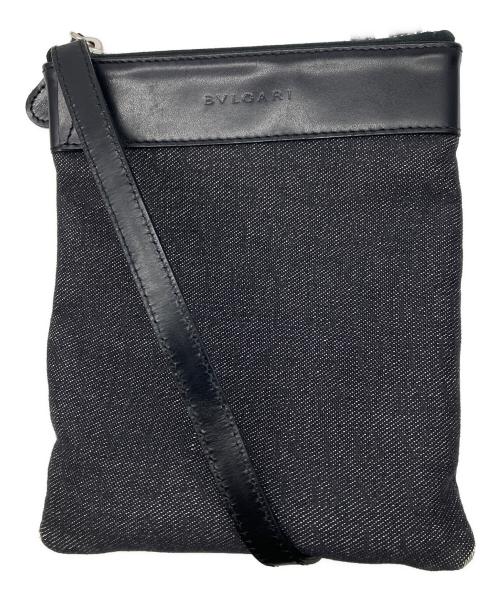 BVLGARI（ブルガリ）BVLGARI (ブルガリ) ミニショルダーバッグ ブラックの古着・服飾アイテム