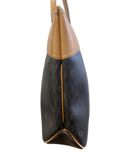 Christian Dior（クリスチャン ディオール）Christian Dior (クリスチャン ディオール) トートバッグ ブラック×ブラウンの古着・服飾アイテム