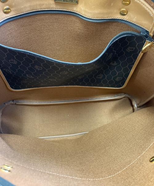 Christian Dior（クリスチャン ディオール）Christian Dior (クリスチャン ディオール) トートバッグ ブラック×ブラウンの古着・服飾アイテム