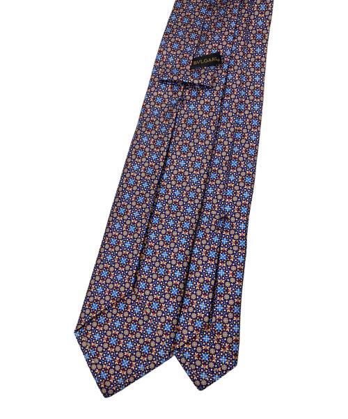 BVLGARI（ブルガリ）BVLGARI (ブルガリ) ネクタイ ブルー×ネイビー サイズ:不明の古着・服飾アイテム