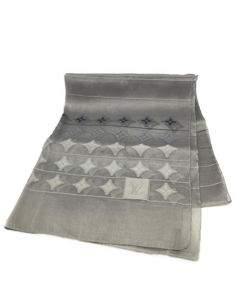 LOUIS VUITTON（ルイ ヴィトン）LOUIS VUITTON (ルイ ヴィトン) シルクストール グレーの古着・服飾アイテム