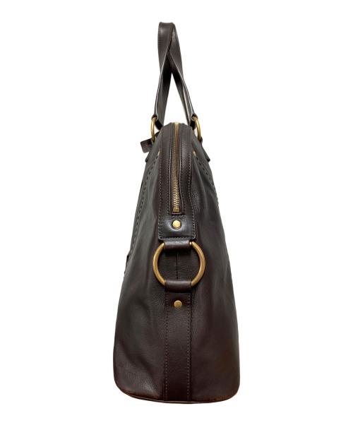 Yves Saint Laurent（イヴサンローラン）Yves Saint Laurent (イヴサンローラン) ハンドバッグ ブラウンの古着・服飾アイテム