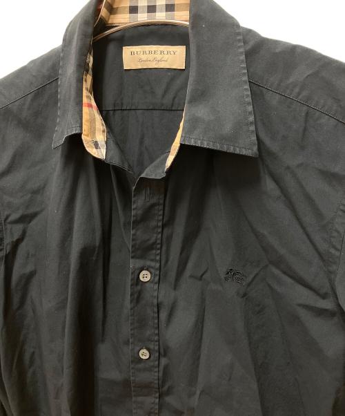 BURBERRY（バーバリー）BURBERRY (バーバリー) 長袖シャツ ブラック サイズ:SPの古着・服飾アイテム