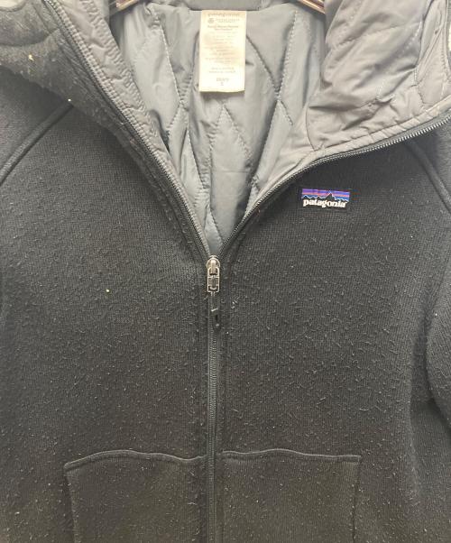 Patagonia（パタゴニア）Patagonia (パタゴニア) フーデッドジャケット ブラック サイズ:Sの古着・服飾アイテム