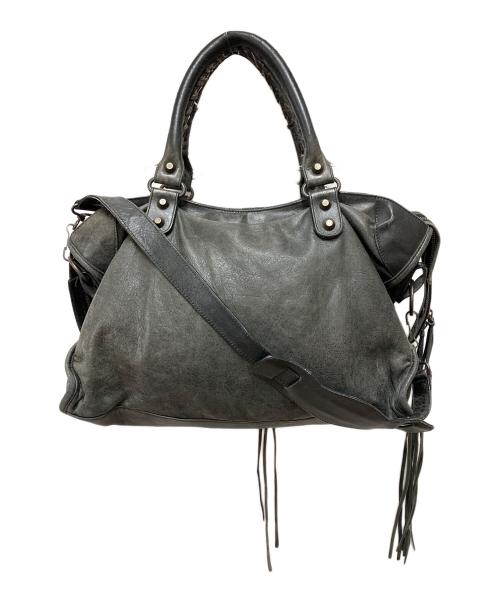 BALENCIAGA（バレンシアガ）BALENCIAGA (バレンシアガ) エディターズバッグ グレーの古着・服飾アイテム