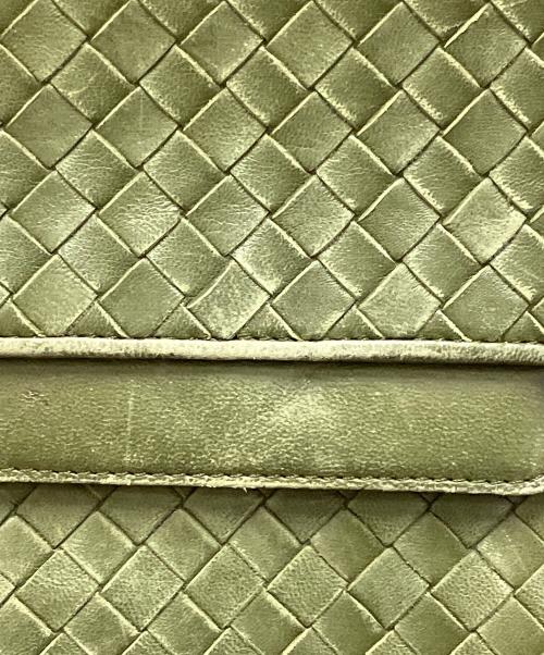 BOTTEGA VENETA（ボッテガベネタ）BOTTEGA VENETA (ボッテガベネタ) チェーンショルダーバッグ グリーンの古着・服飾アイテム