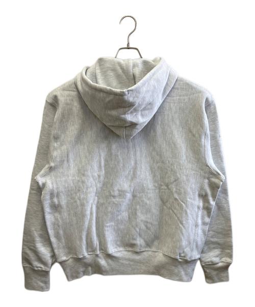 MoMA（モマ）MoMA (モマ) Champion REVERSE WEAVE (チャンピオン リバース ウィーブ) ジップパーカー ライトグレー サイズ:XLの古着・服飾アイテム