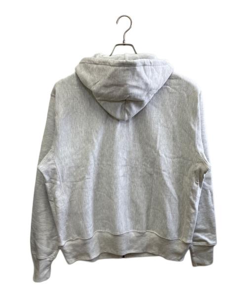 MoMA（モマ）MoMA (モマ) Champion REVERSE WEAVE (チャンピオン リバース ウィーブ) ジップパーカー ライトグレー サイズ:XLの古着・服飾アイテム