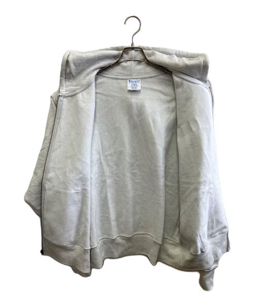 MoMA（モマ）MoMA (モマ) Champion REVERSE WEAVE (チャンピオン リバース ウィーブ) ジップパーカー ライトグレー サイズ:XLの古着・服飾アイテム