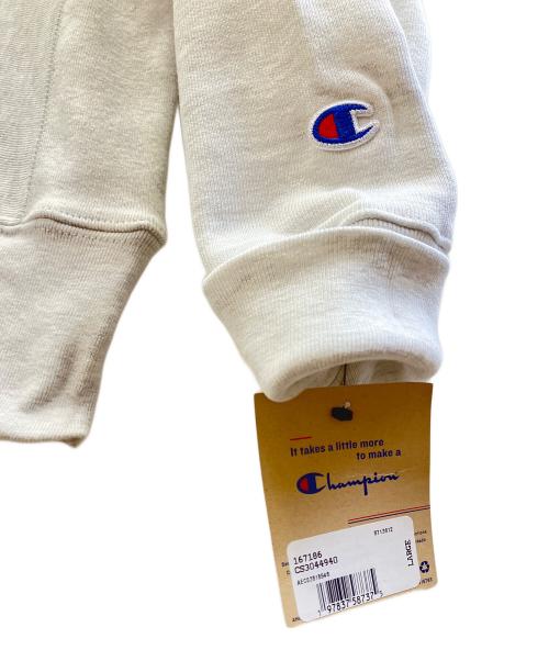 MoMA（モマ）MoMA (モマ) Champion REVERSE WEAVE (チャンピオン リバース ウィーブ) ジップパーカー ライトグレー サイズ:XLの古着・服飾アイテム