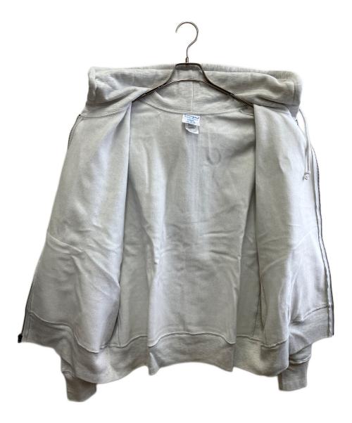 MoMA（モマ）MoMA (モマ) Champion REVERSE WEAVE (チャンピオン リバース ウィーブ) ジップパーカー ライトグレー サイズ:XLの古着・服飾アイテム