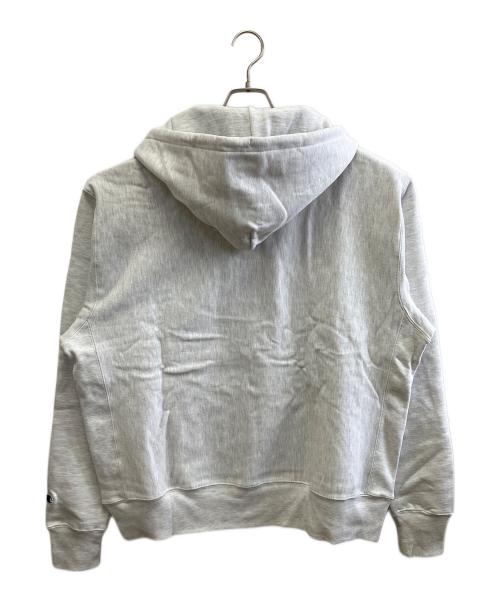 MoMA（モマ）MoMA (モマ) Champion REVERSE WEAVE (チャンピオン リバース ウィーブ) ジップパーカー ライトグレー サイズ:XLの古着・服飾アイテム