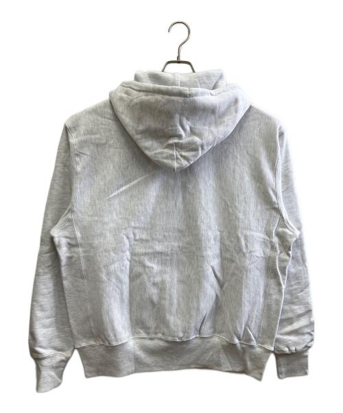 MoMA（モマ）MoMA (モマ) Champion REVERSE WEAVE (チャンピオン リバース ウィーブ) ジップパーカー ライトグレー サイズ:XLの古着・服飾アイテム