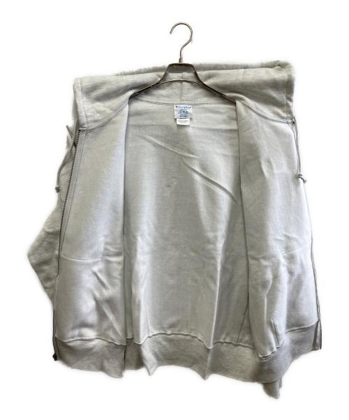 MoMA（モマ）MoMA (モマ) Champion REVERSE WEAVE (チャンピオン リバース ウィーブ) ジップパーカー ライトグレー サイズ:XLの古着・服飾アイテム