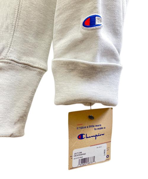 MoMA（モマ）MoMA (モマ) Champion REVERSE WEAVE (チャンピオン リバース ウィーブ) ジップパーカー ライトグレー サイズ:XLの古着・服飾アイテム