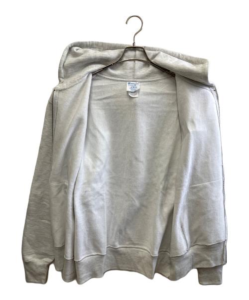 MoMA（モマ）MoMA (モマ) Champion REVERSE WEAVE (チャンピオン リバース ウィーブ) ジップパーカー ライトグレー サイズ:XLの古着・服飾アイテム