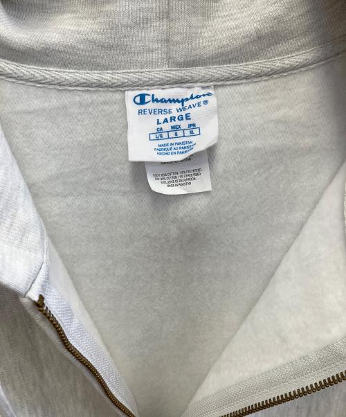 MoMA（モマ）MoMA (モマ) Champion REVERSE WEAVE (チャンピオン リバース ウィーブ) ジップパーカー ライトグレー サイズ:XLの古着・服飾アイテム