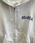 中古・古着 MoMA (モマ) Champion REVERSE WEAVE (チャンピオン リバース ウィーブ) ジップパーカー ライトグレー サイズ:XL：8000円