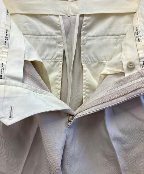THE SHINZONE（ザ シンゾーン）THE SHINZONE (ザ シンゾーン) スラックス ホワイト サイズ:34の古着・服飾アイテム
