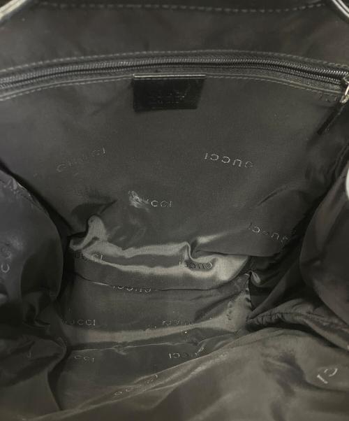 GUCCI（グッチ）GUCCI (グッチ) リュック ブラックの古着・服飾アイテム