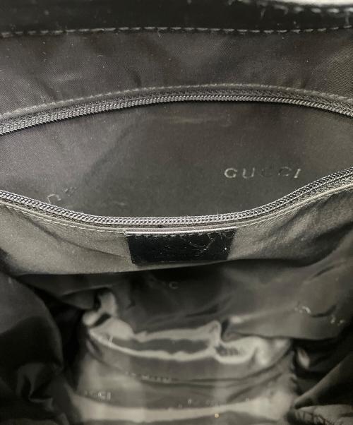 GUCCI（グッチ）GUCCI (グッチ) リュック ブラックの古着・服飾アイテム