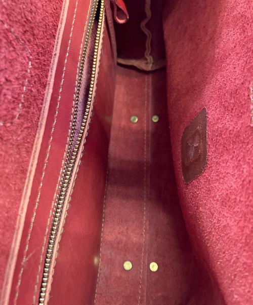 Herz（ヘルツ）Herz (ヘルツ) 2WAYバッグ レッドの古着・服飾アイテム