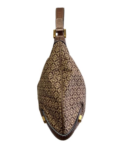 LOEWE（ロエベ）LOEWE (ロエベ) セミショルダーバッグ ブラウンの古着・服飾アイテム