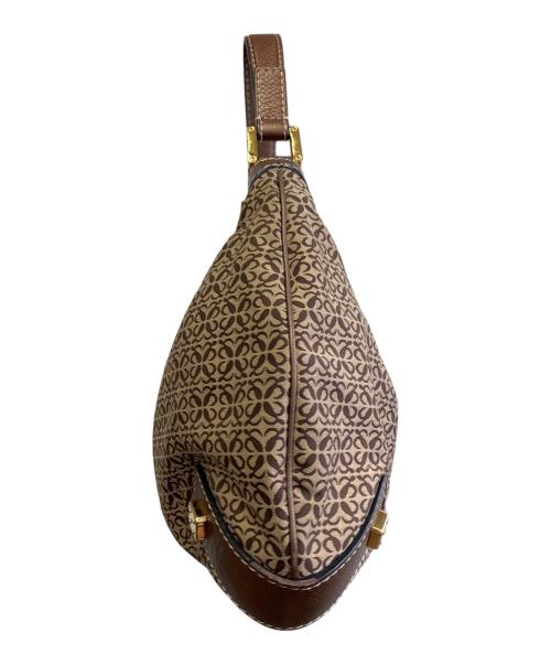 LOEWE（ロエベ）LOEWE (ロエベ) セミショルダーバッグ ブラウンの古着・服飾アイテム