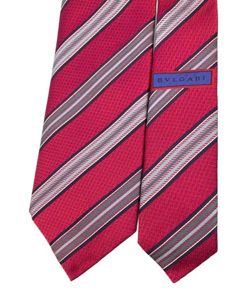 BVLGARI（ブルガリ）BVLGARI (ブルガリ) ネクタイ レッド サイズ:不明 未使用品の古着・服飾アイテム