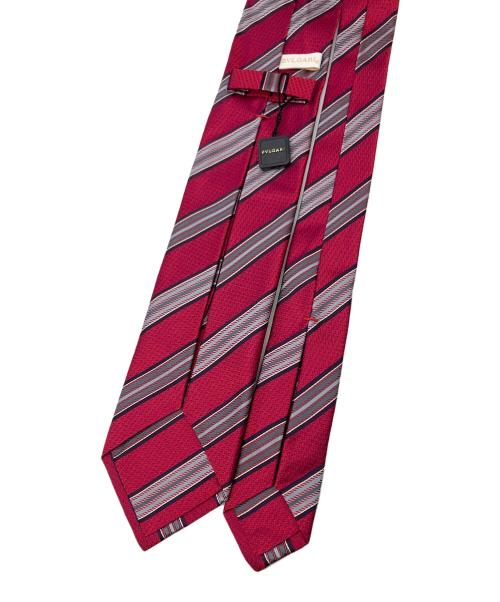 BVLGARI（ブルガリ）BVLGARI (ブルガリ) ネクタイ レッド サイズ:不明 未使用品の古着・服飾アイテム