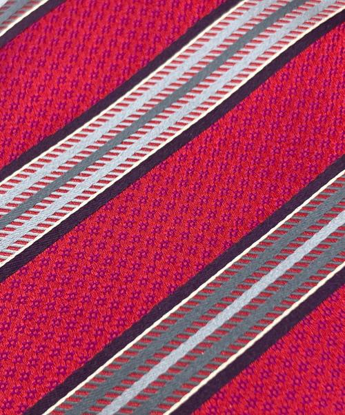 BVLGARI（ブルガリ）BVLGARI (ブルガリ) ネクタイ レッド サイズ:不明 未使用品の古着・服飾アイテム