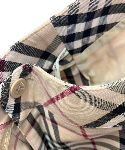 BURBERRY LONDON（バーバリーロンドン）BURBERRY LONDON (バーバリーロンドン) プリーツミニスカート ベージュ サイズ:34の古着・服飾アイテム
