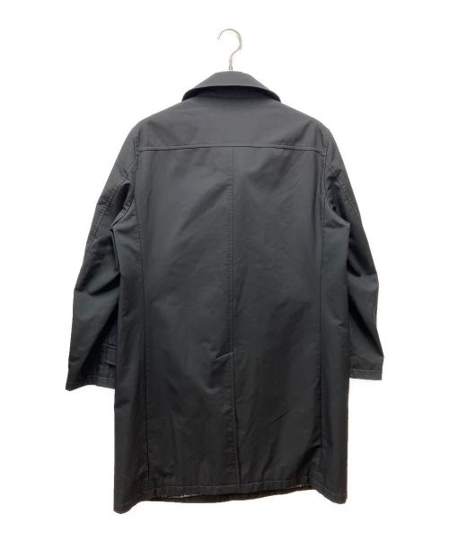 BURBERRY BLACK LABEL（バーバリーブラックレーベル）BURBERRY BLACK LABEL (バーバリーブラックレーベル) ステンカラーコート ブラック サイズ:Mの古着・服飾アイテム