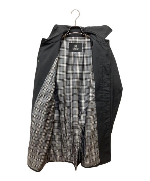 BURBERRY BLACK LABEL（バーバリーブラックレーベル）BURBERRY BLACK LABEL (バーバリーブラックレーベル) ステンカラーコート ブラック サイズ:Mの古着・服飾アイテム