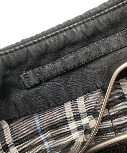 BURBERRY BLACK LABEL（バーバリーブラックレーベル）BURBERRY BLACK LABEL (バーバリーブラックレーベル) ステンカラーコート ブラック サイズ:Mの古着・服飾アイテム