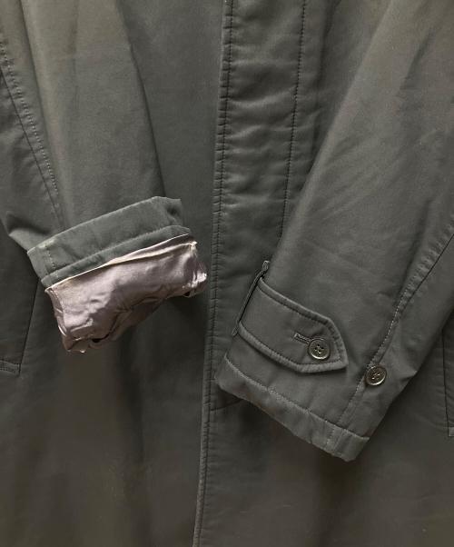 BURBERRY BLACK LABEL（バーバリーブラックレーベル）BURBERRY BLACK LABEL (バーバリーブラックレーベル) ステンカラーコート ブラック サイズ:Mの古着・服飾アイテム