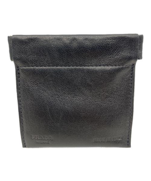 PRADA（プラダ）PRADA (プラダ) コインケース ブラックの古着・服飾アイテム