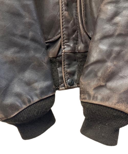 SCHOTT BROS.（ショット）SCHOTT BROS. (ショットブロス) A2ジャケット ブラウン サイズ:38の古着・服飾アイテム
