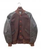 skookumスクーカム）の古着「アワードジャケット」｜ブラウン×ブラック