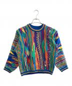 Coogiクージー）の古着「薄手ニット」｜マルチカラー