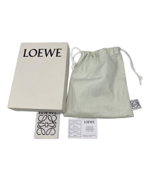 LOEWE（ロエベ）LOEWE (ロエベ) 3つ折り財布 オレンジの古着・服飾アイテム