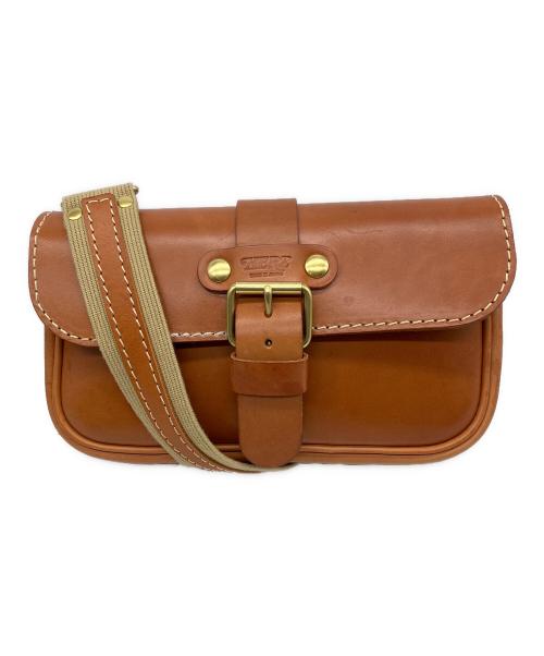 Herz（ヘルツ）Herz (ヘルツ) ボディバッグ ブラウンの古着・服飾アイテム