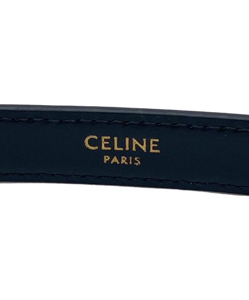 CELINE（セリーヌ）CELINE (セリーヌ) スモールトリオンフ ブラックの古着・服飾アイテム