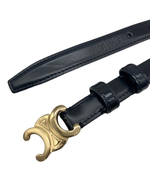 CELINE（セリーヌ）CELINE (セリーヌ) スモールトリオンフ ブラックの古着・服飾アイテム