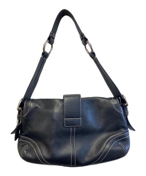COACH（コーチ）COACH (コーチ) ワンショルダーバッグ ブラックの古着・服飾アイテム