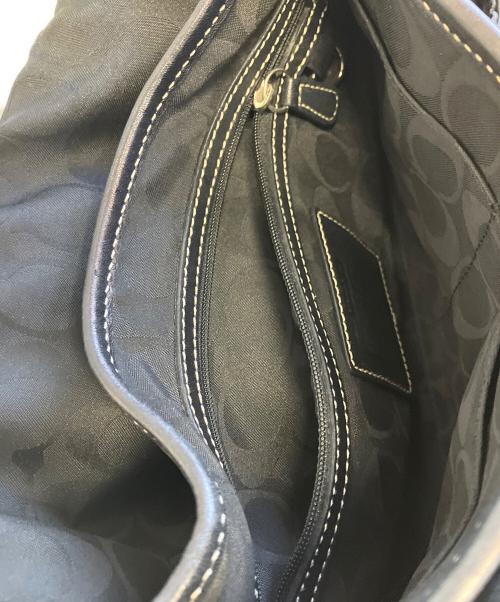 COACH（コーチ）COACH (コーチ) ワンショルダーバッグ ブラックの古着・服飾アイテム