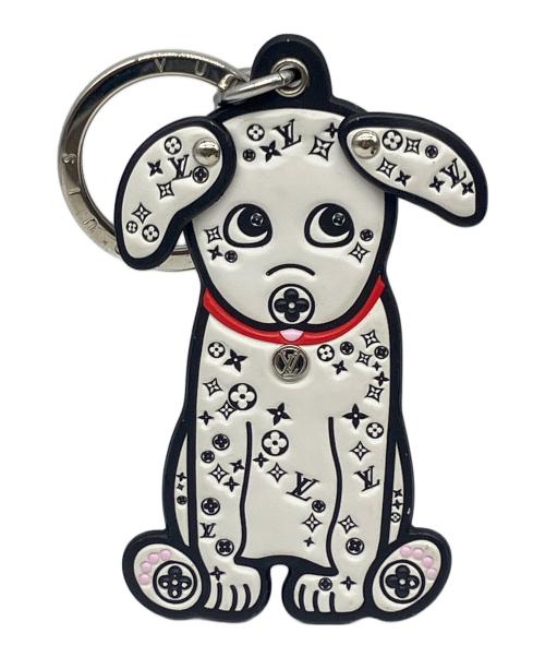 LOUIS VUITTON（ルイ ヴィトン）LOUIS VUITTON (ルイ ヴィトン) ポルトクレLVダルマタ ホワイトの古着・服飾アイテム