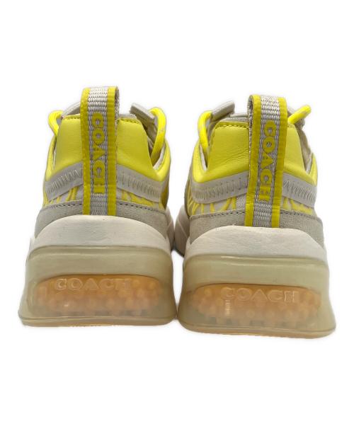 COACH（コーチ）COACH (コーチ) スニーカー イエロー サイズ:24の古着・服飾アイテム