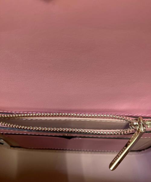 Kate Spade（ケイトスペード）Kate Spade (ケイトスペード) ツイストロックスモールショルダーバッグ ピンクの古着・服飾アイテム